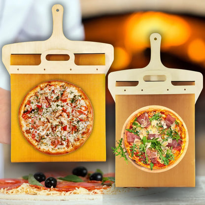 🔥 PROMOTION 49% OFF - Skjutbar pizzaskal