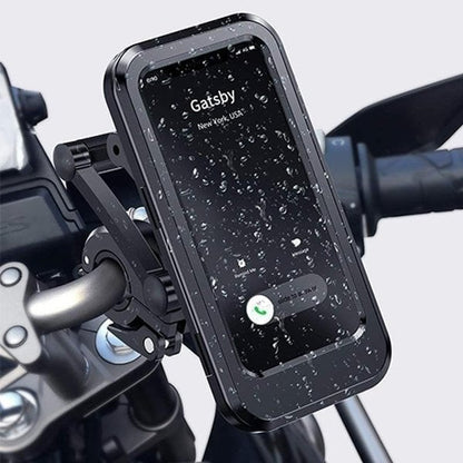 Vattentät telefonhållare för cykel och motorcykel