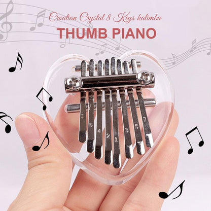 🎄Kalimba 8 tangenter Delikat fingerpiano