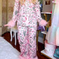 🎅Julklapp🎁 - Söt pyjamas i rosa till jul