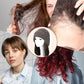 Kvinnors stickade mössa med hårförlängning